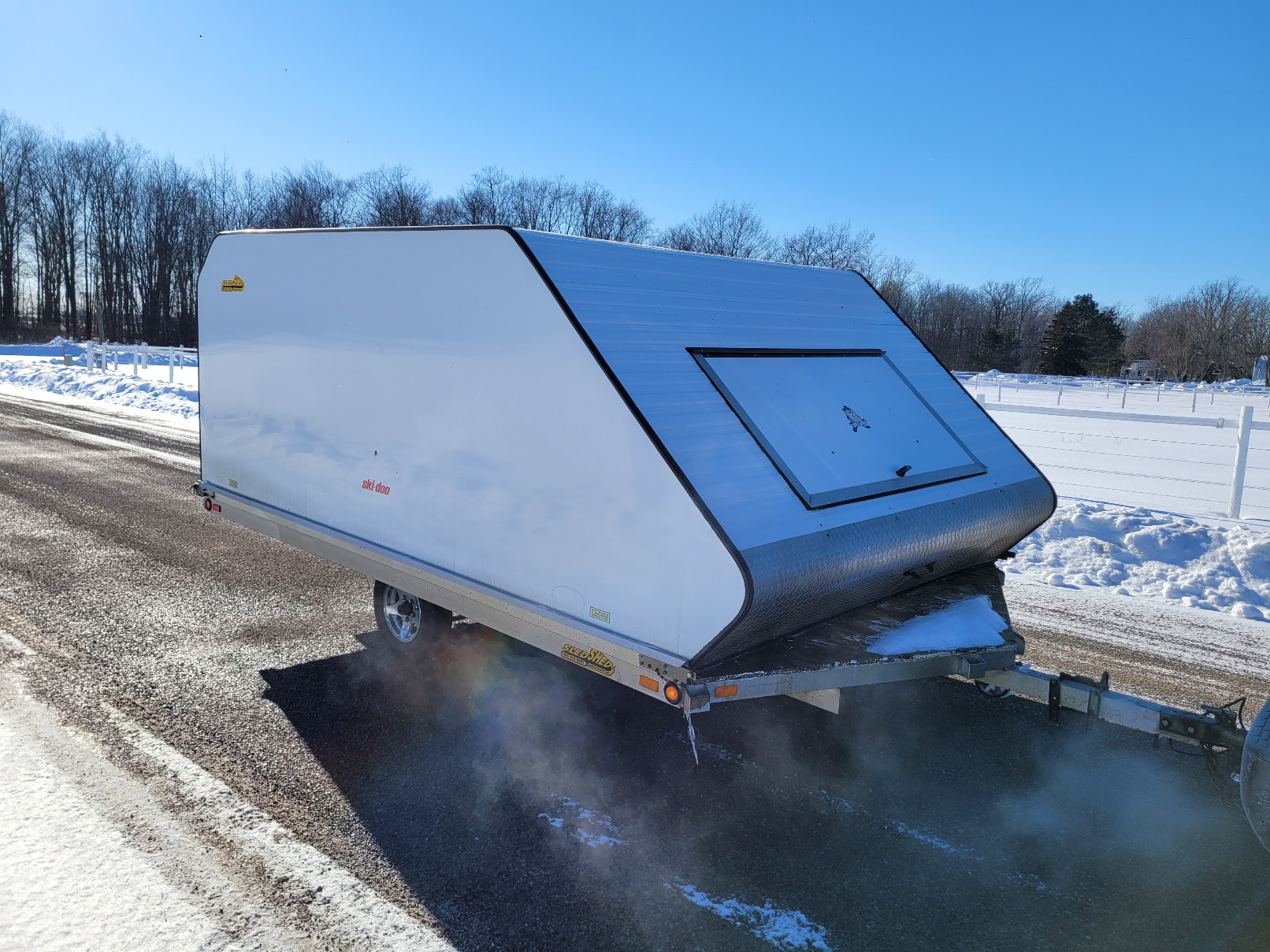 2012 Aluminum Double Sled Trailer - PBH Solutions - Shop